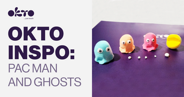 OKTO Inspo: Pac Man and Ghosts