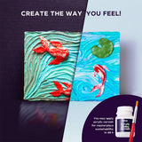 Sensory Art Creative Set Koi Carps 30 cm x 40 cm