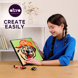 Coloring with Clay Set by Numbers 29x29cm - Pug Dog