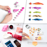 30pcs Sensory Art Air Clay Colours L - Mix Palette