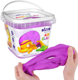 Air Dry Modeling Clay Purple 910ml