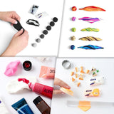 30pcs Sensory Art Air Clay Colours L - White