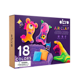 Sensory Art: 18 Colors Air Clay Creativity Set